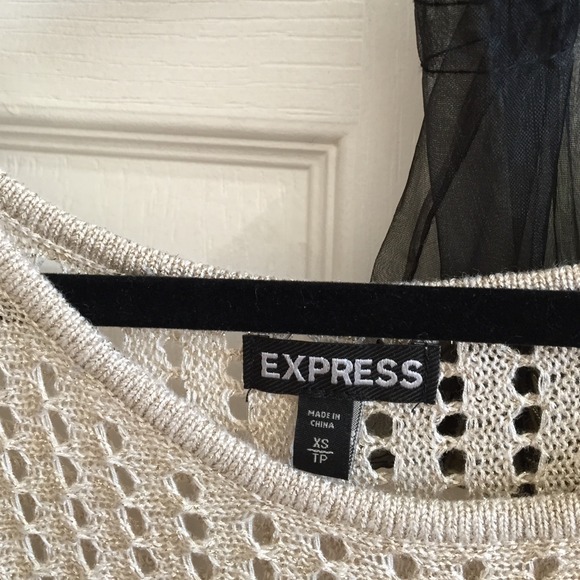 Express mesh sweater - Picture 2 of 3