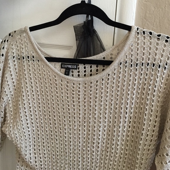 Express mesh sweater - Picture 3 of 3