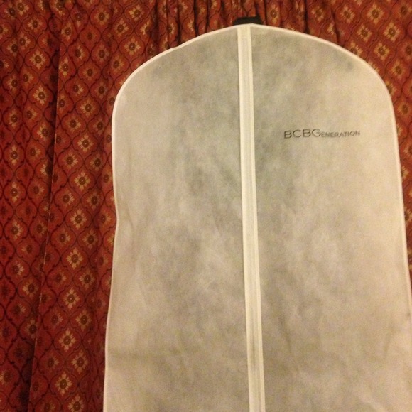 BCBG Generation Maroon Leather Dress - Picture 2 of 4