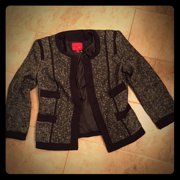 Lux Tweed Box Jacket
