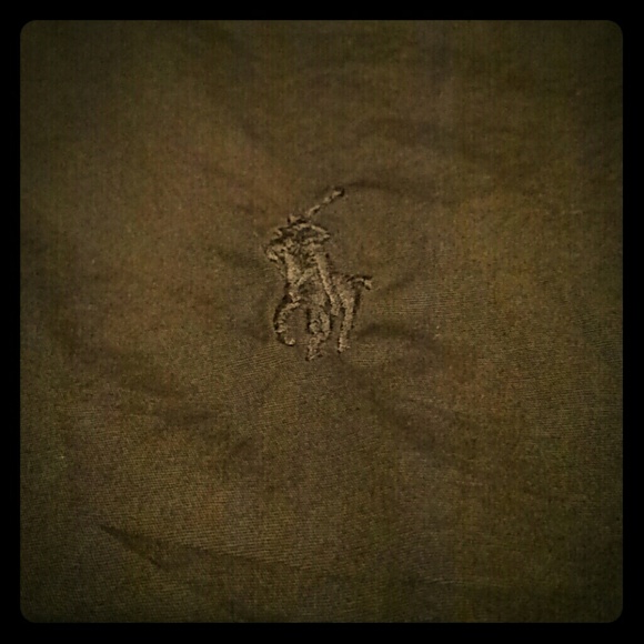 Ralph Lauren Brown Slim Fit Oxford