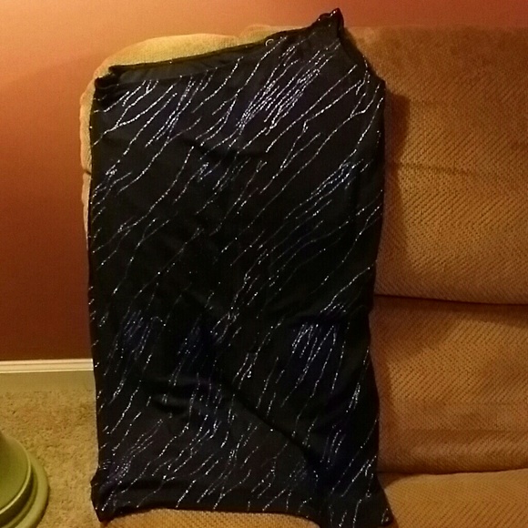 Shimmery one shoulder dress