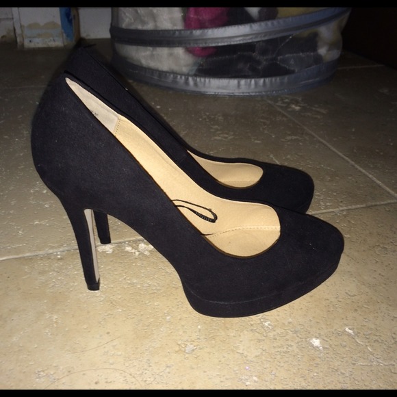 Black heels