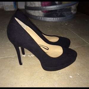 Black heels