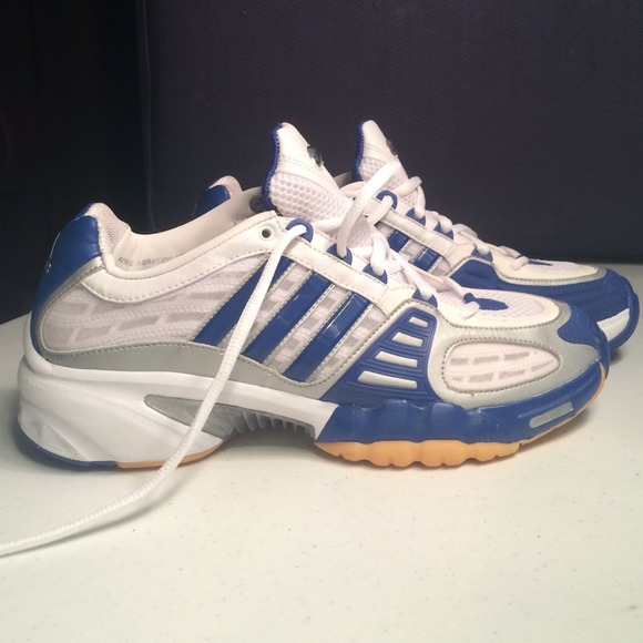Royal Blue Adidas Volleyball shoes