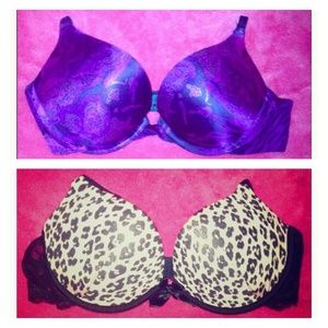 2 extreme push up bras