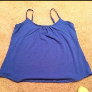 Faded glory tank top deep blue