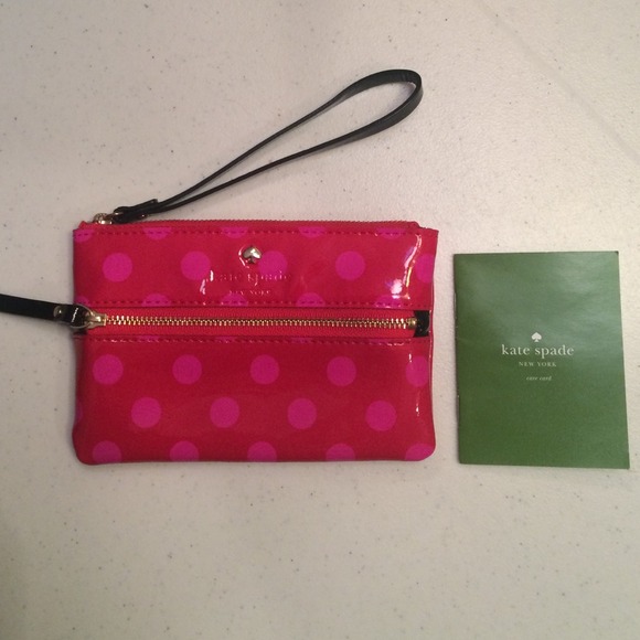 Kate spade Red Wristlet