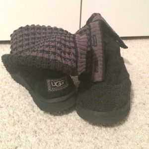Sweater material Ugg boots