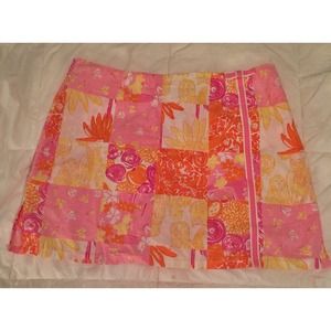 Lilly Pulitzer mini skort vintage!