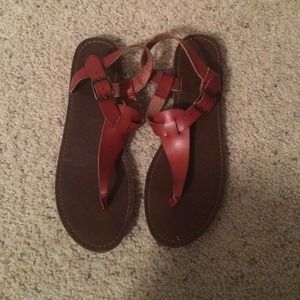 Brown gladiator sandal