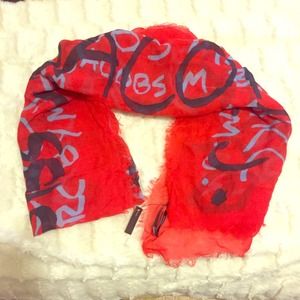 MBMJ Print Scarf - Marc by Marc Jacobs