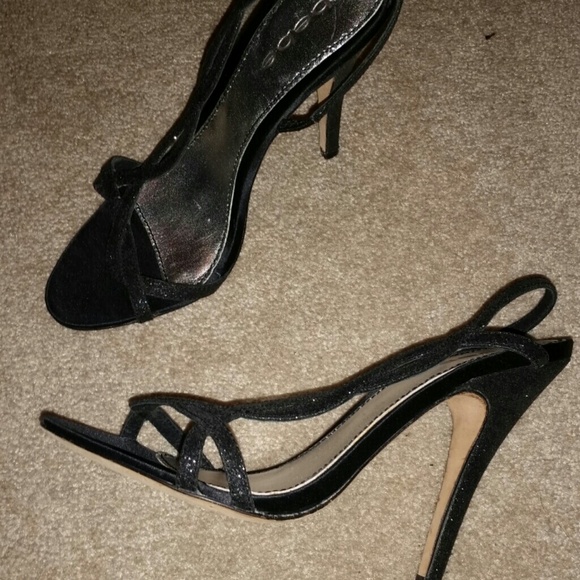 SOLD!!!! BeBe sparkle heels size 7