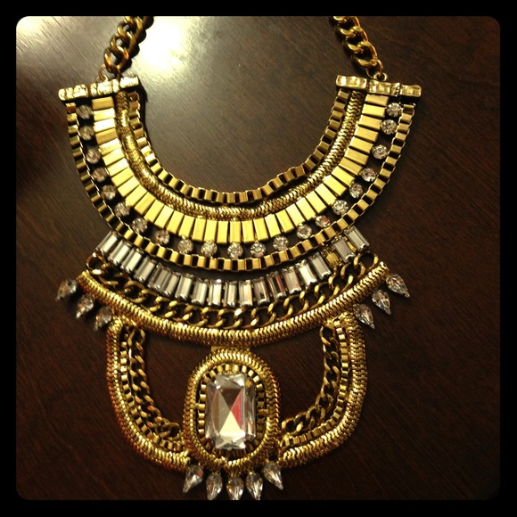 Antique gold vintage necklace