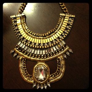 Antique gold vintage necklace