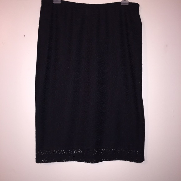 💋Black Lace Skirt💋