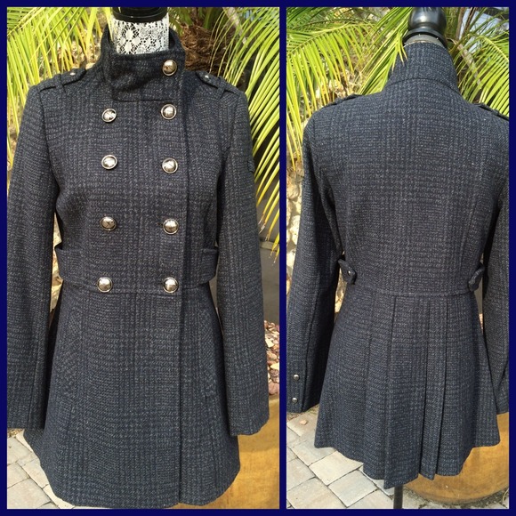Buffalo David Bitton Jackets & Blazers - ✨ HP💫BUFFALO MILITARY STYLE HERRINGBONE JACKET