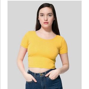 Spandex Crop Tee