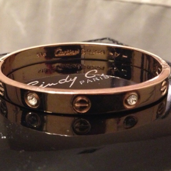 rose gold inspired bracelet