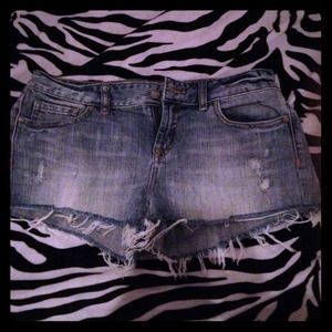 Pink size 4 Jean shorts