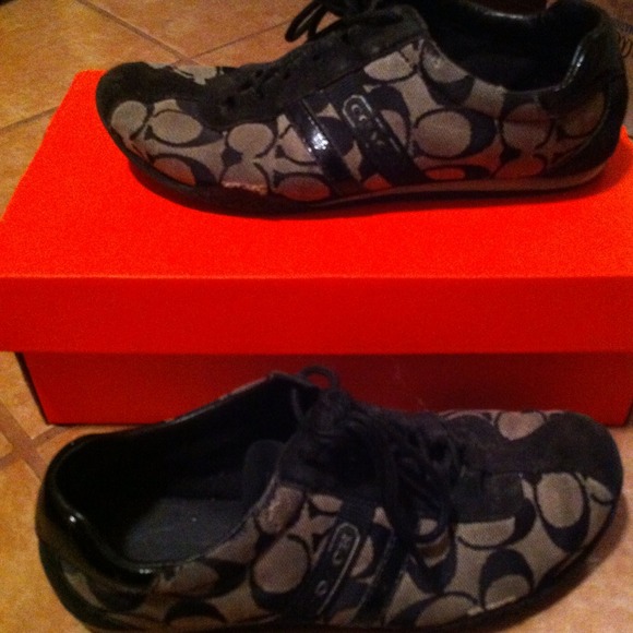 Coach Black & Grey Sneakers