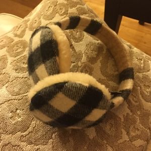 Authentic Burberry earmuffs