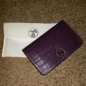 Purple Hermès Clutch. From France!