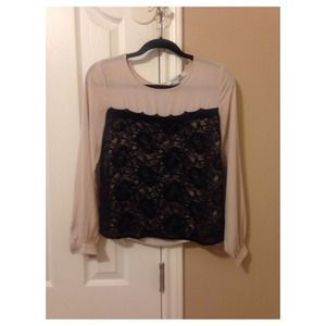 Forever 21 lace blouse.