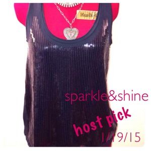 SOLD IN BUNDLE JCrew collection sz M sequin top