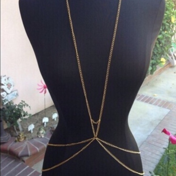 New Gold Goddess Body Chain