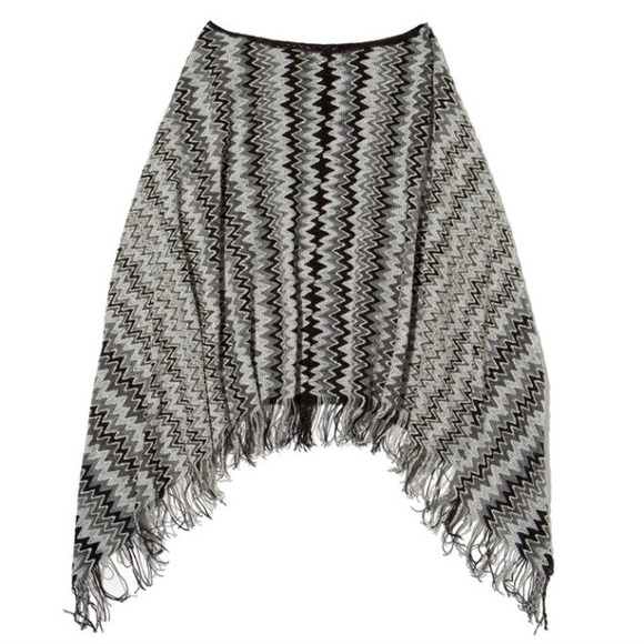 New Authentic Missoni chevron cape shawl - Picture 2 of 2