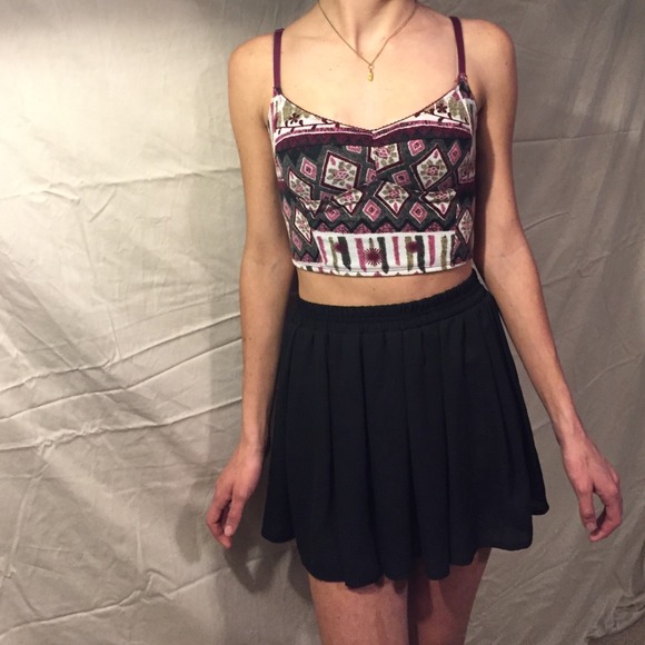 Basic black skirt