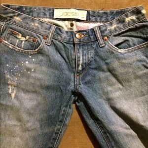 Fun, unique pair of Joe's Jeans.
