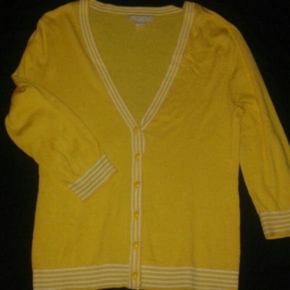 Yellow Cardigan