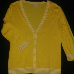 Yellow Cardigan