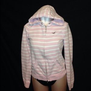 Hollister zip up hoodie