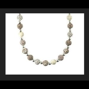 Jilzara Latte Beaded Necklace