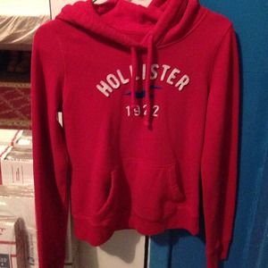 Hollister Red Hoodie