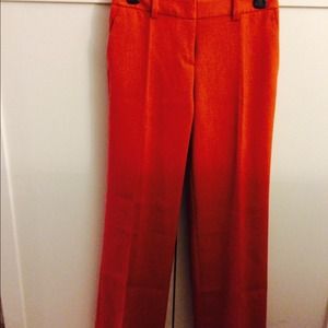 Dress pants in nice rich deep orange