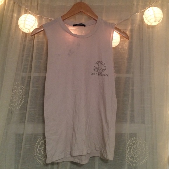 Brandy Melville Tops - girls bite back tank