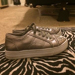 Studded Platform Sneakers Studded Platform Sneakers