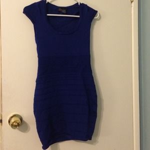 Navy Girls Night Out Dress