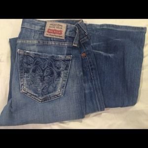 Big Star Brand Jeans size 28L low boot cut