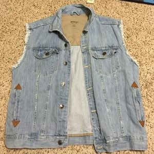 denim vest