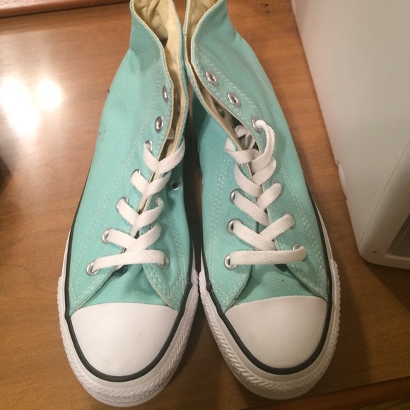Seafoam high tops