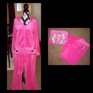 LIKE NEW Juicy couture tracksuit set