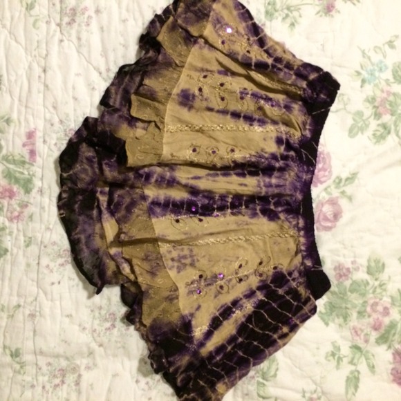 Urban tie dye shorts