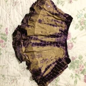 Urban tie dye shorts