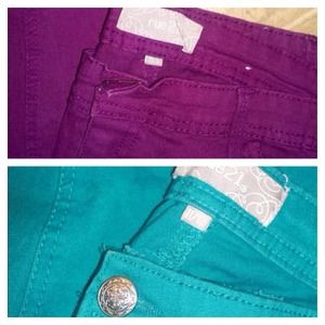 Bundle - Rue 21 color pants - 11/12