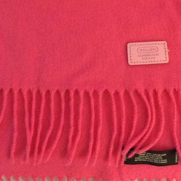 Coach Cashmere Scarf